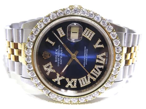 rolex diamond datejust 36mm men's.